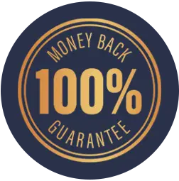AlkaVitality 100% money-back guarantee seal